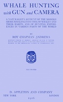 Whale hunting with gun and camera: A naturalist’s account of the modern shore-whaling industry, of whales and their habits, and of hunting experiences in various parts of the world