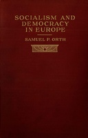 Socialism and Democracy in Europe