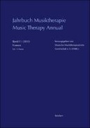 Jahrbuch Musiktherapie / Music Therapy Annual