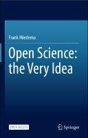 Open Science: the Very Idea