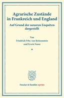 Agrarische Zustände in Frankreich und England.