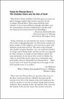 The Christian Future and the Fate of Earth