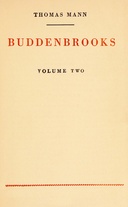 Buddenbrooks, volume 2 of 2