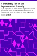 book cover Book cover