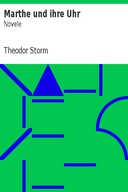 Marthe und ihre Uhr: Novelle