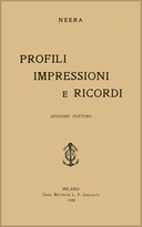 Profili impressioni e ricordi