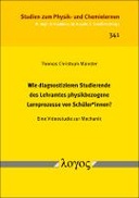 Wie diagnostizieren Studierende des Lehramtes physikbezogene Lernprozesse von Schüler*innen? Eine Videostudie zur Mechanik