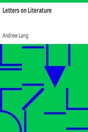 Letters on Literature