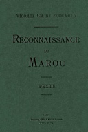 Reconnaissance au Maroc, 1883-1884 (Texte)