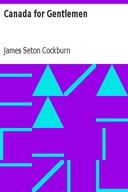 Canada for Gentlemen