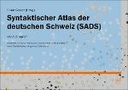 Syntaktischer Atlas der deutschen Schweiz (SADS) – Band 2