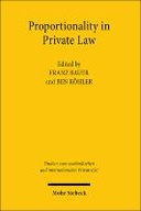 Proportionality in Private Law