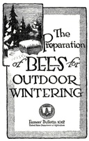 USDA Farmers' Bulletin No. 1012: The Preparation of Bees for Outdoor Wintering