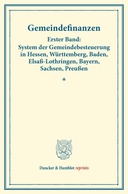 Gemeindefinanzen.