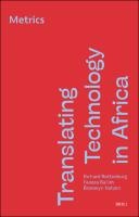 Translating Technology in Africa. Volume 1: Metrics