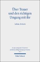 Über Trauer und den richtigen Umgang mit ihr