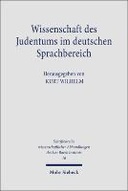 Wissenschaft des Judentums im deutschen Sprachbereich