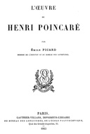 L'oeuvre de Henri Poincaré