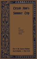 Tirzah Ann's summer trip, and other sketches
