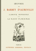 L'Amour impossible / La bague d'Annibal