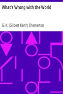 What's Wrong with the World