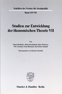 Probleme der Konjunkturtheorie im ausgehenden 19. Jahrhundert