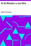 Sá de Miranda e a sua Obra