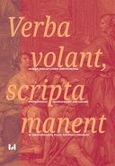 Verba volant, scripta manent