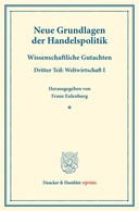 Neue Grundlagen der Handelspolitik.