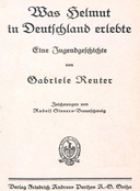 Was Helmut in Deutschland erlebte: Eine Jugendgeschichte