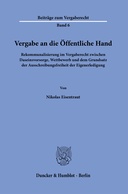 Vergabe an die Öffentliche Hand