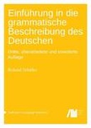 Einführung in die grammatische Beschreibung des Deutschen