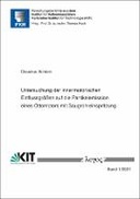 Untersuchung der innermotorischen Einflussgrößen auf die Partikelemission eines Ottomotors mit Saugrohreinspritzung