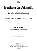 Die Grundlagen der Arithmetik Eine logische mathematische Untersuchung über den Begriff der Zahl