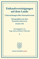 Einkaufsvereinigungen auf dem Lande.