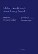 Jahrbuch Musiktherapie / Music Therapy Annual