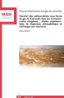 Transfert des radionucléides sous forme de gaz…