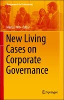 New Living Cases on Corporate Governance