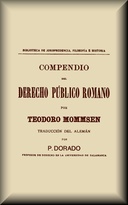 Compendio del derecho público romano