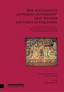 Der sogenannte "Antiquus Austriacus" und weitere auctores antiquissimi