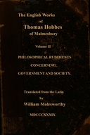The English Works of Thomas Hobbes, Volume 2 (of 5)