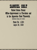 United States Patent Office Application—Improvement in Fire-Arms and in the Apparatus Used Therewith