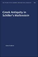 Greek Antiquity in Schiller's "Wallenstein"