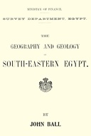 The geography and geology of south-eastern Egypt