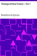 Theologico-Political Treatise — Part 1