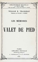 Les mémoires d'un valet de pied