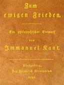 Zum ewigen Frieden Ein philosophischer Entwurf