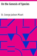 On the Genesis of Species