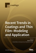 Recent Trends in Coatings and Thin Film–Modeling and Application