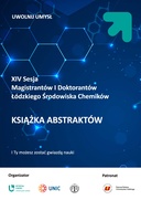 XIV Sesja Magistrantów i Doktorantów Łódzkiego Środowiska Chemików. Książka abstraktów